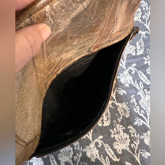 Vintage leather Jane Yoo Painted bag - Picture 3 of 12